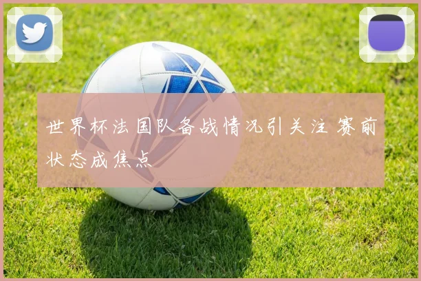 世界杯法国队备战情况引关注 赛前状态成焦点